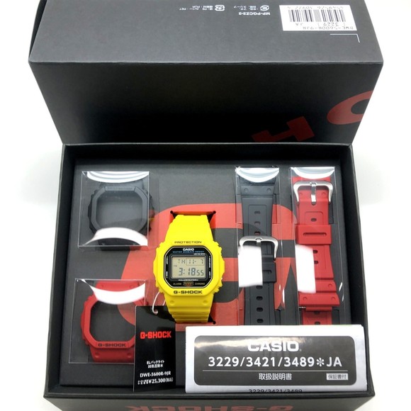 G-SHOCK CASIO Casio Watch DWE-5600R-9 Reprint Yellow Speed Early Color Reviva... - Picture 10 of 10